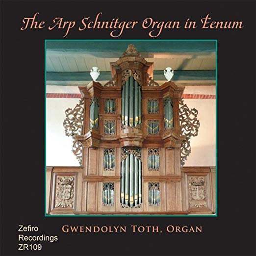 The Arp Schnitger Organ in Eenum CD Cover